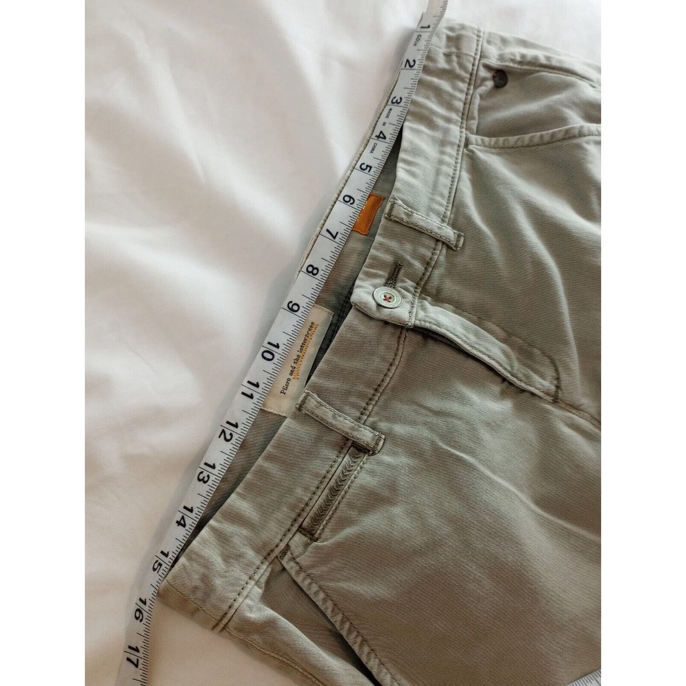 Pilcro and The Letterpress Anthropologie No. 28 Women's Tan Fit Hyphen Jeans - Picture 12 of 12